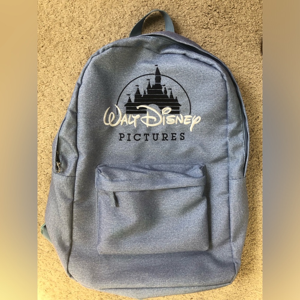 Wal Disney Pictures Backpack light Blue Disney Shop Parks